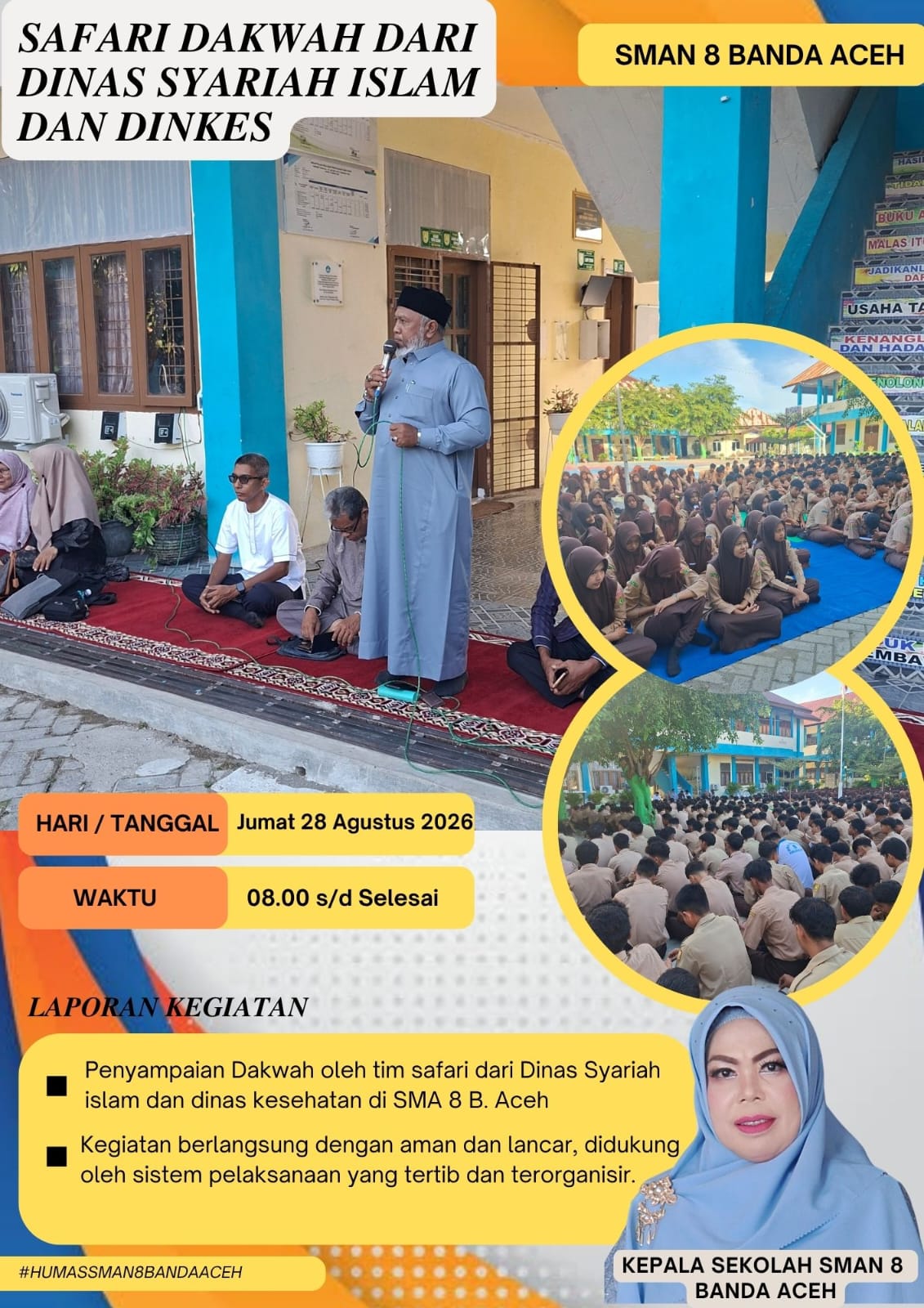 Yasinan Bersama dan Safari Dakwah Dinas Syariat Islam