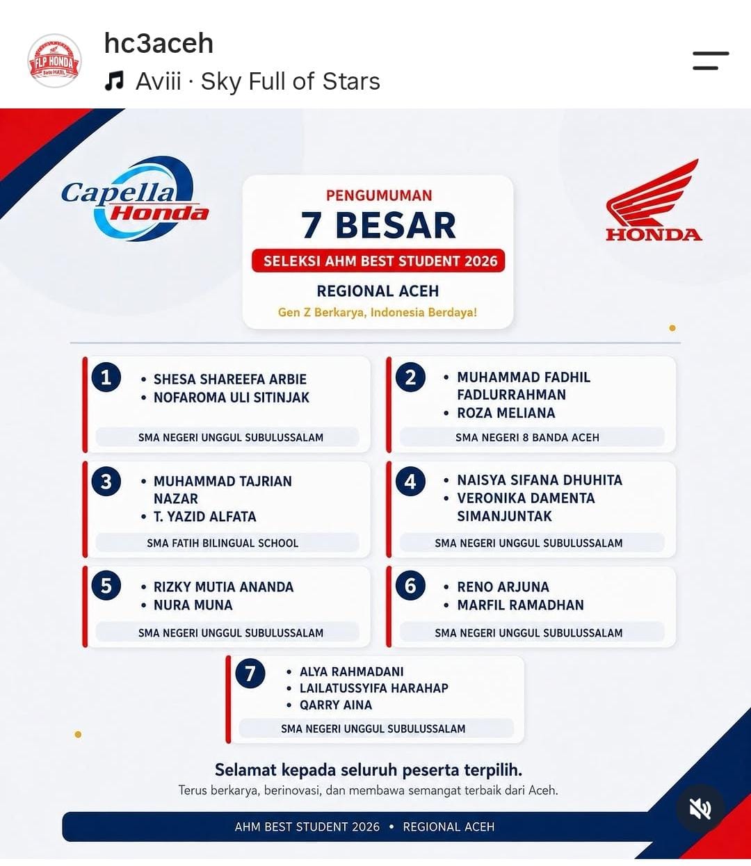 Siswa SMAN 8 Banda Aceh Lolos 7 Besar AHM Best Student 2026 Lewat Inovasi Game Edukasi Rambu Lalu Lintas